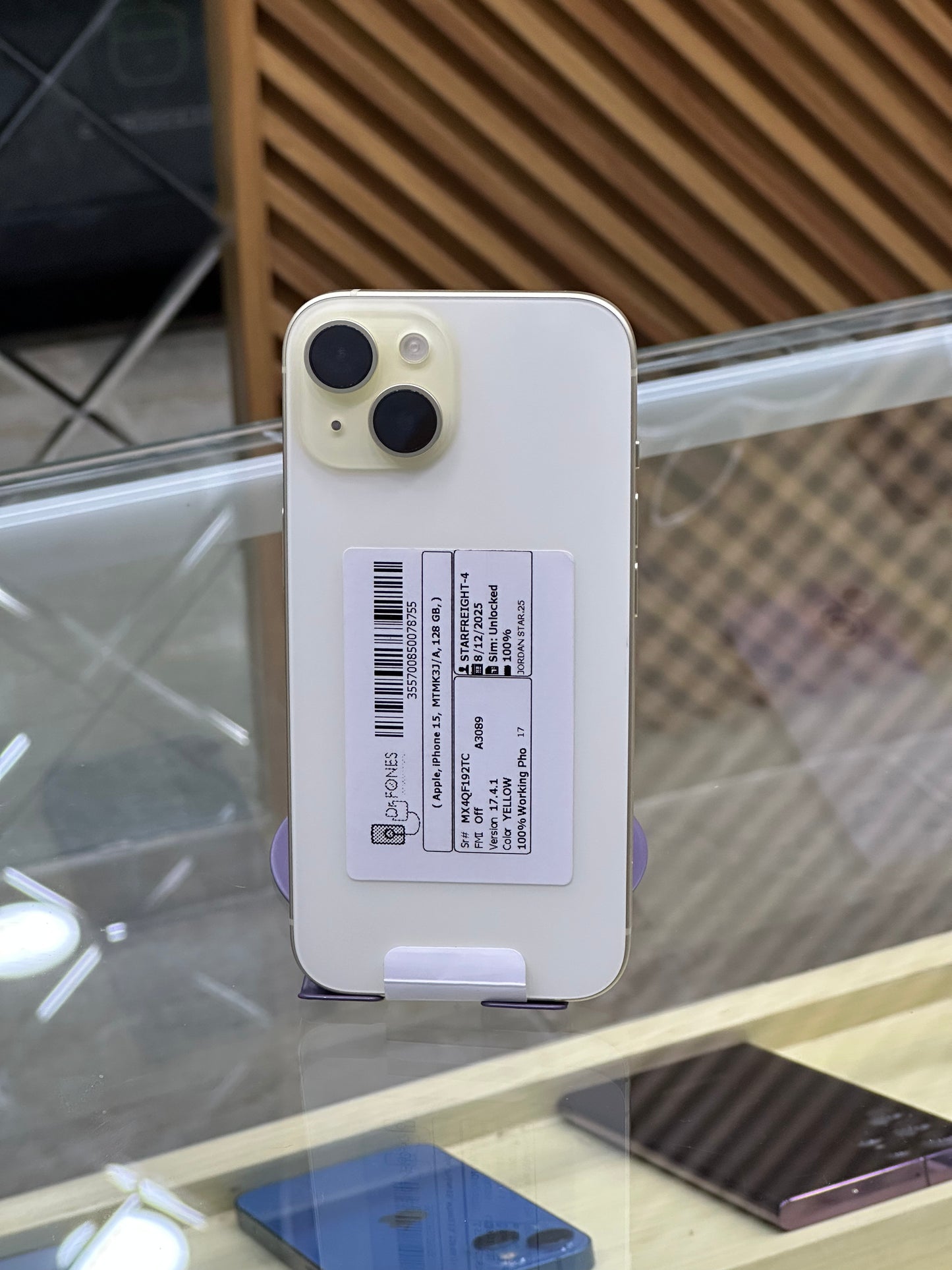 iPhone 15 128GB 100%