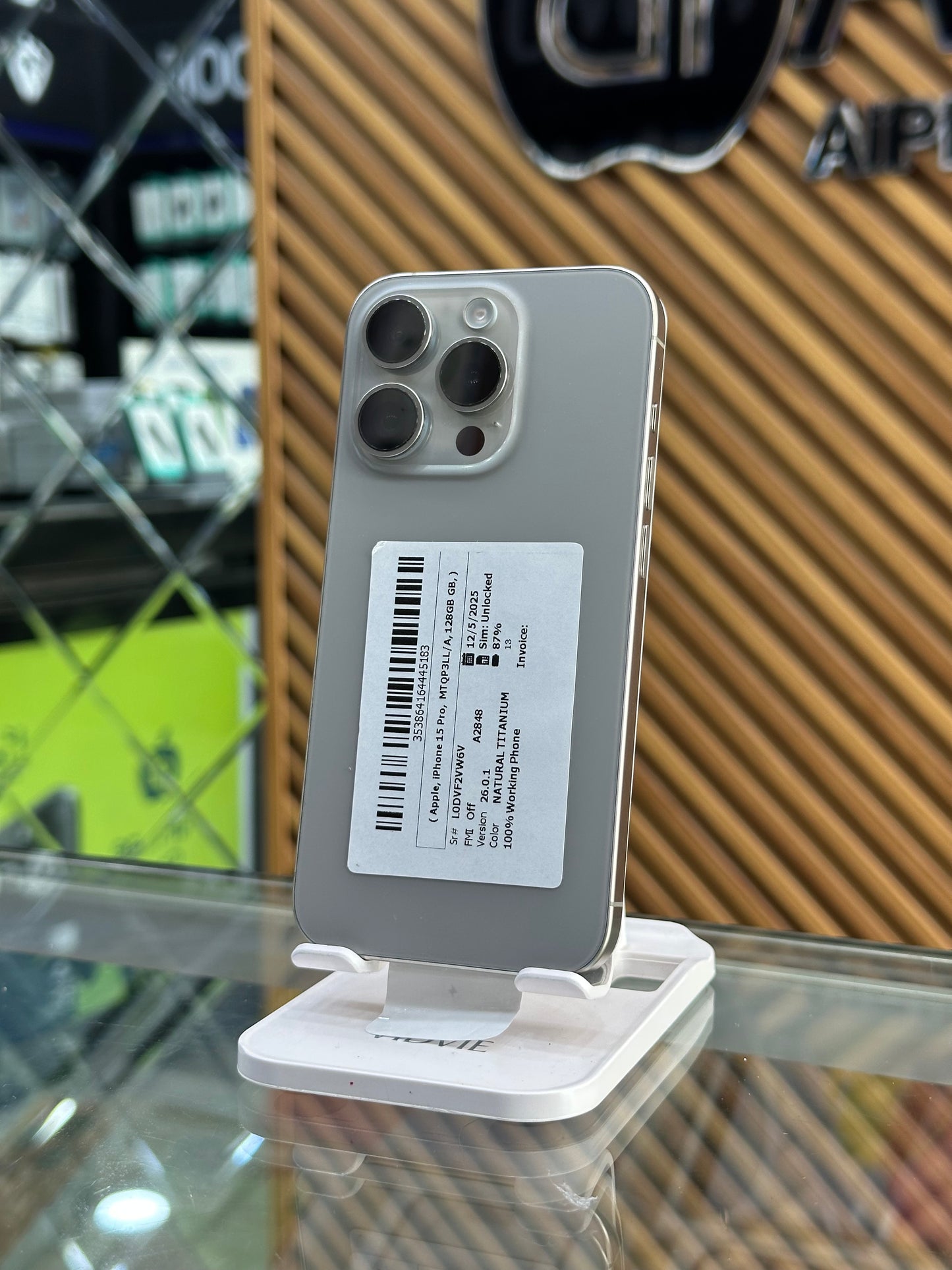 iPhone 15 Pro 128GB 87%