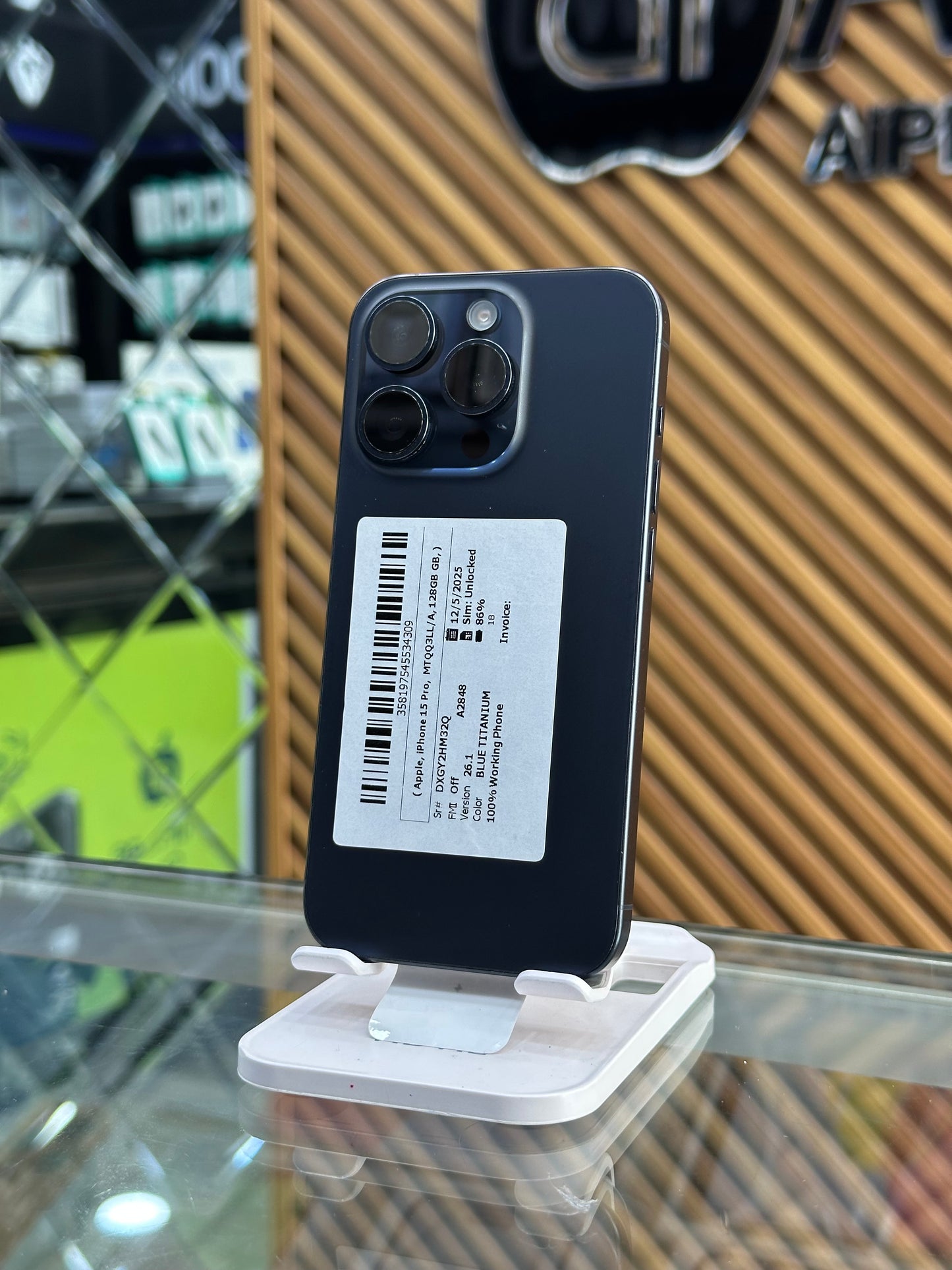 iPhone 15 Pro Max 256GB 86%