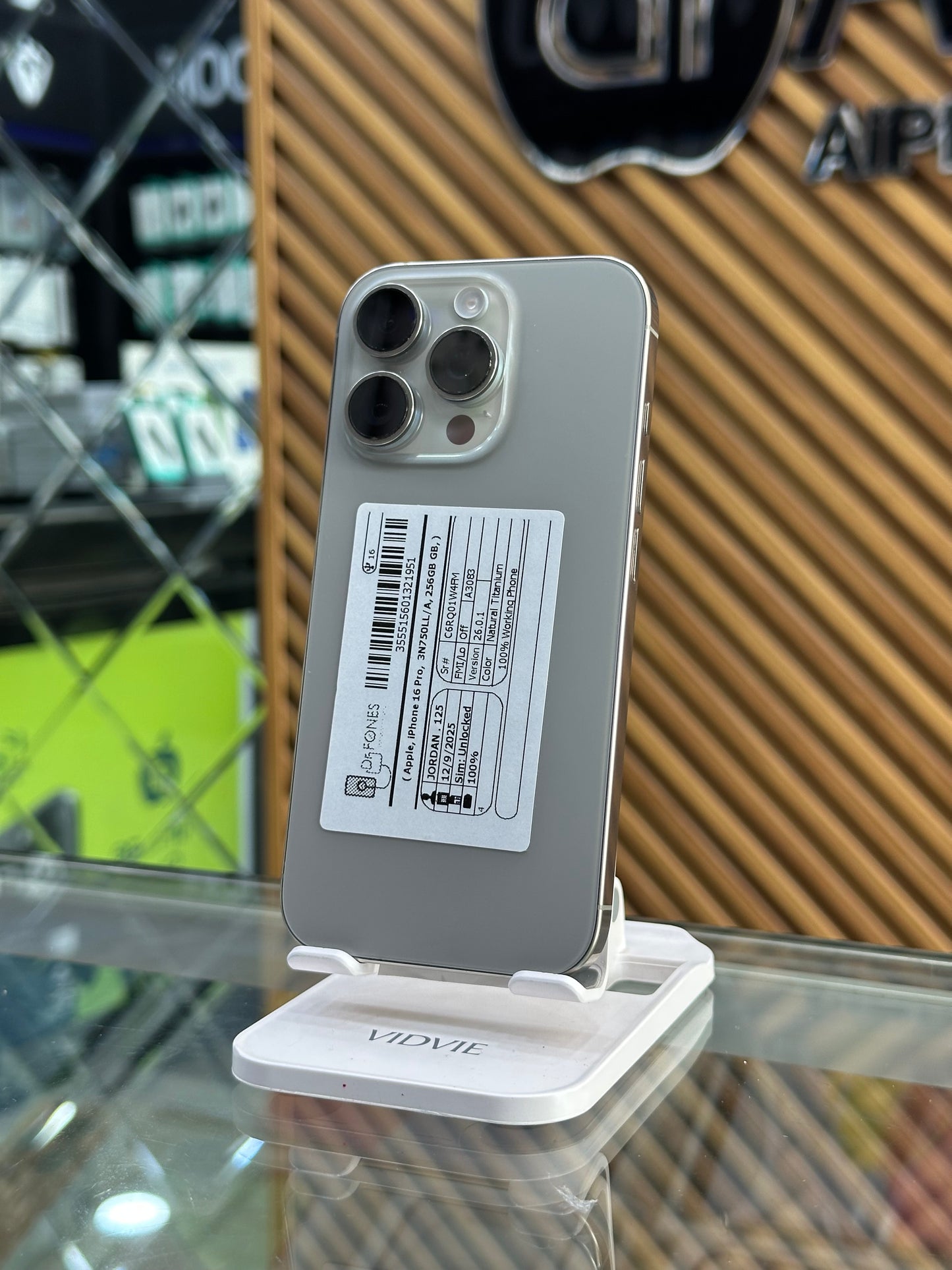 iPhone 16 Pro Max 256GB 100%