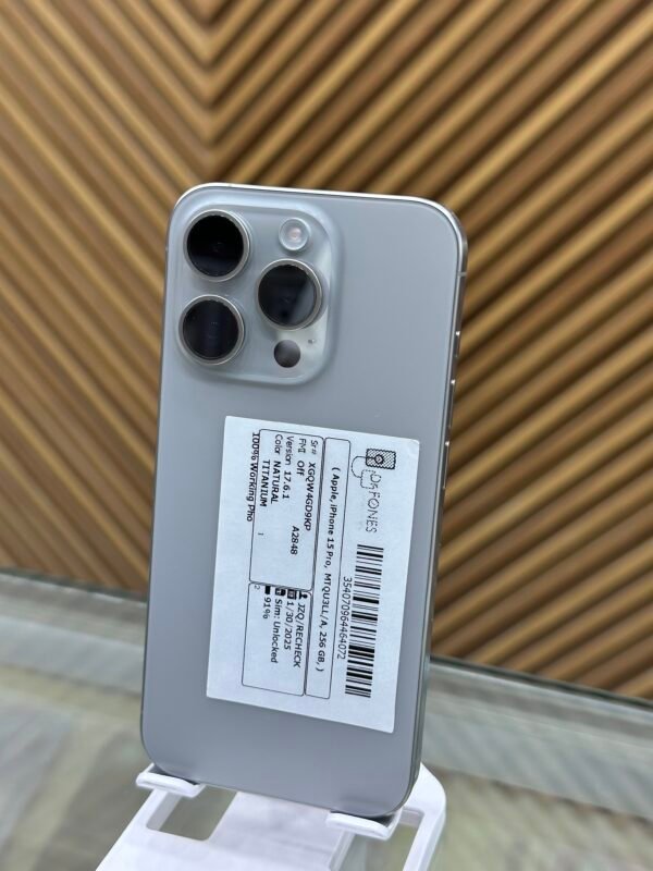 IPHONE 15 PRO 256GB 91%