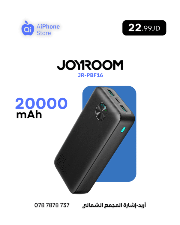 JOYROOM 20000mAh POWERBANK JR-PBF16